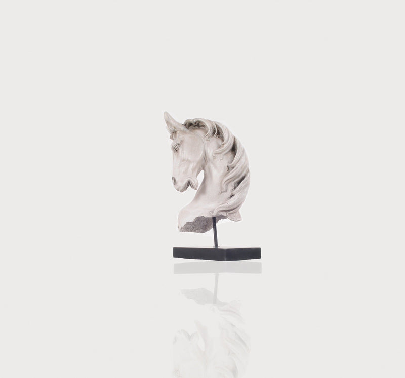 Resin Hand Painted Figurine - Off White