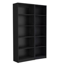 Load image into Gallery viewer, Five Tier Bookcase (546337) - Black

