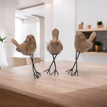 Load image into Gallery viewer, Poly Figurine Tabletop Sculpture (Set of 6) - Brown
