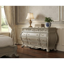 Load image into Gallery viewer, Solid Wood Nine Drawer Double Dresser - Off White
