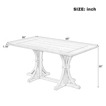 Load image into Gallery viewer, Dining Table With Trestle Base
