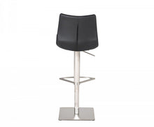 Load image into Gallery viewer, Stainless Steel Swivel Low Back Bar Height Bar Chair - Black And Silver
