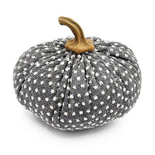 Load image into Gallery viewer, Pumpkin Ornament Decor For Holiday Harvest Festival Fall Festival &amp; Thanksgiving (Set of 3) - White / Gray
