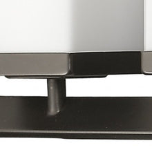Load image into Gallery viewer, Burgundy 5-Light Vanity Light With Etched Glass Shades - Oil-Rubbed Bronze
