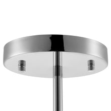 Load image into Gallery viewer, Nine Light Crystal Dimmable Chandelier With Shades - Silver / Clear
