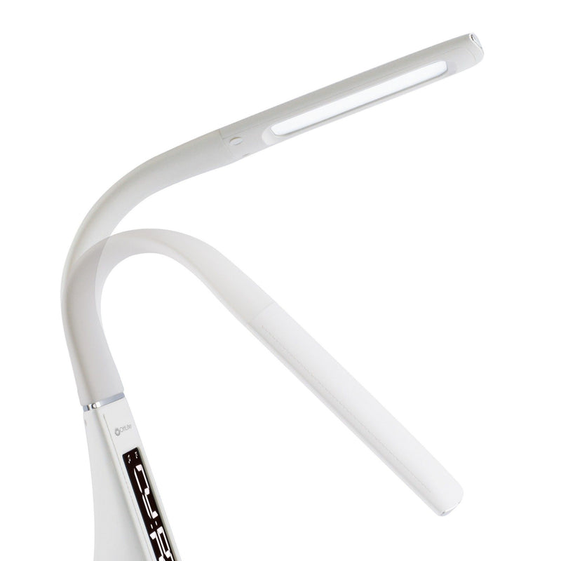Contemporary Sanitizing LED Desk Lamp - White