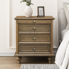 Load image into Gallery viewer, Nightstands With 4 Drawer, Storage End Table With Hidden Pull Out Shelf
