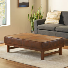 Load image into Gallery viewer, Temzyl - Mid Century Modern Microfiber Ottoman
