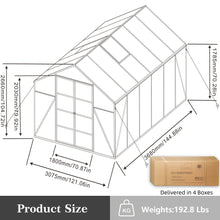 Load image into Gallery viewer, Gain Height Windproof Aluminum house With Raised Base
