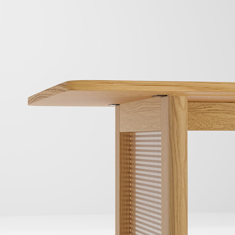 Unfinished Wood Square Bar Table (712249) - Light Brown