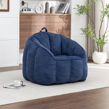 Load image into Gallery viewer, Giant Bean Bag Chair Sofa For Living Room - Dark Blue

