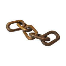Load image into Gallery viewer, Wooden Chain Link Decor Piece - Brown
