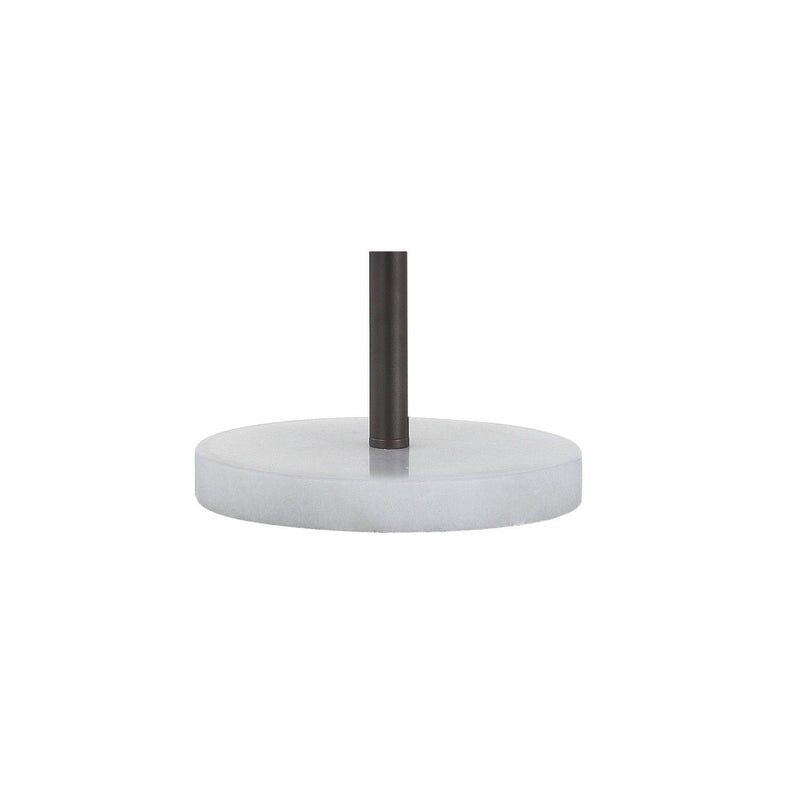 Novelty Table Lamp With Globe Shade - Black