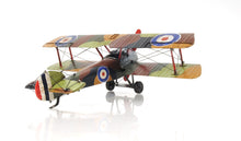 Load image into Gallery viewer, Hand Painted Model Airplane Tabletop Sculpture (401097) - Green
