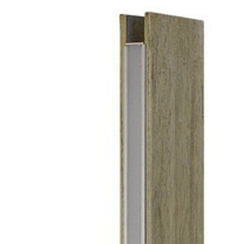 Led Traditional Shaped Floor Lamp - Brown