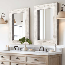 Load image into Gallery viewer, 36" Solid Framed Accent Mirror - White
