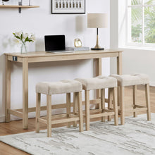 Load image into Gallery viewer, 4 Piece Bar Table Set With Power Outlet
