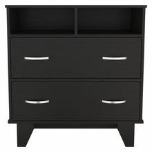 Load image into Gallery viewer, Two Drawer Dresser - Black

