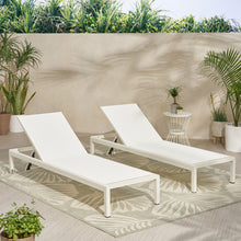 Load image into Gallery viewer, Outdoor Patio Chaise Lounge With 5 Reclining Positions
