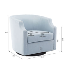 Load image into Gallery viewer, Isabelle - Swivel Glider Barrel Chair
