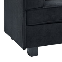 Load image into Gallery viewer, Upholstered Modular Sectional - Black

