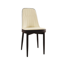 Load image into Gallery viewer, Modern Dining Chair With Cushions And Metal Legs
