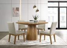 Load image into Gallery viewer, Jasper - Wide Contemporary Round Dining Table Set
