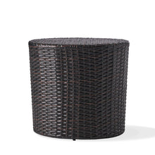 Load image into Gallery viewer, Barrel Side Table With Handcrafted Details
