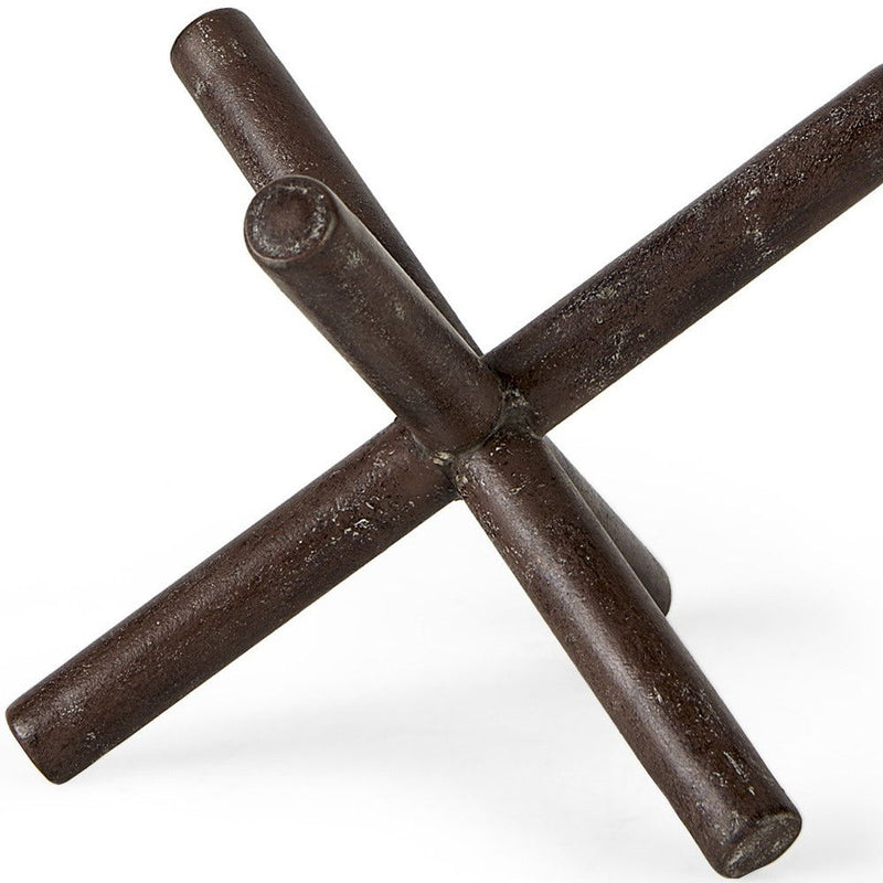 Decorative Tabletop Sculpture - Brown / Rust