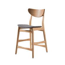 Load image into Gallery viewer, Retro Modern Counter Height Chair Set With Cushioned Seats
