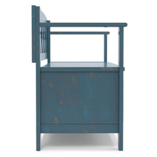 Load image into Gallery viewer, Amherst - Handcrafted Entryway Storage Bench
