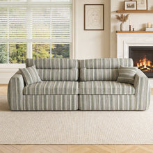 Load image into Gallery viewer, 3 Seater, Couch With Throw Pillows For Living Room
