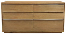 Load image into Gallery viewer, Six Drawer Double Dresser - Natural
