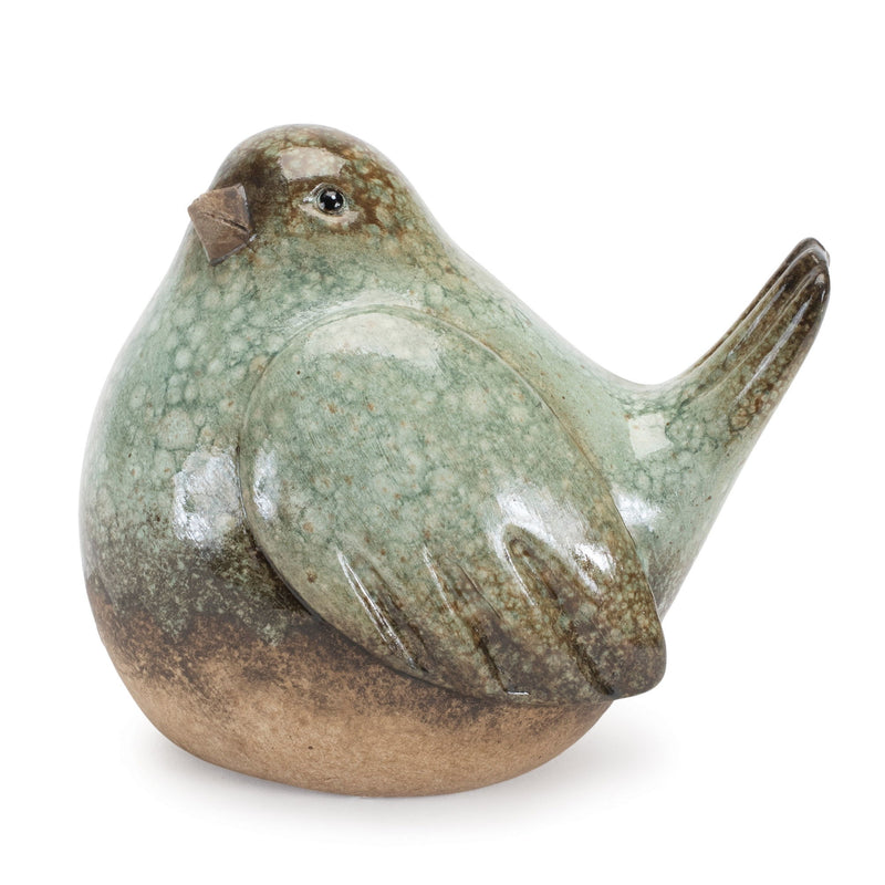 Figurine Tabletop Sculpture (Set of 4) - Green / Terracotta