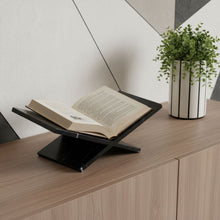 Load image into Gallery viewer, Marble Tabletop Decorative Bookstand - Black
