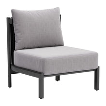 Load image into Gallery viewer, 28" Fabric Side Chair - Gray / Black
