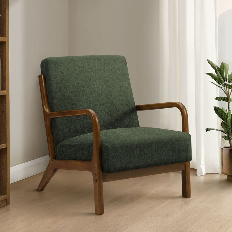 Accent Chair For Living Room Or Bedroom - Green