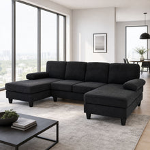 Load image into Gallery viewer, U-Shaped Sofa With Dual Chaise
