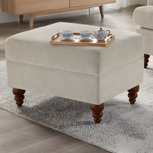 Load image into Gallery viewer, Candor - Ottoman Upholstered Footrest - Beige / Gray
