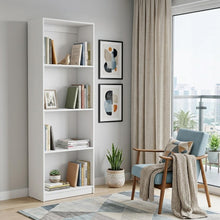 Load image into Gallery viewer, Four Tier Bookcase (546190) - White
