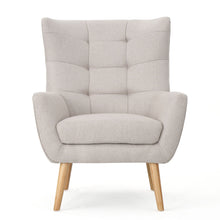 Load image into Gallery viewer, Club Chair With Rubberwood Legs
