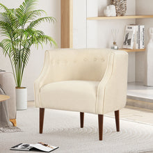 Load image into Gallery viewer, Contemporary Upholstered Club Chair With Button Tufting
