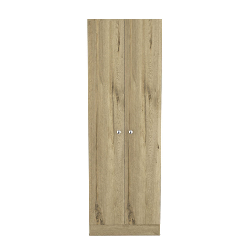 71" Wood Pantry Or Storage Closet - Oak