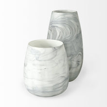 Load image into Gallery viewer, Abstract Cylinder Table Vase (397554) - Gray
