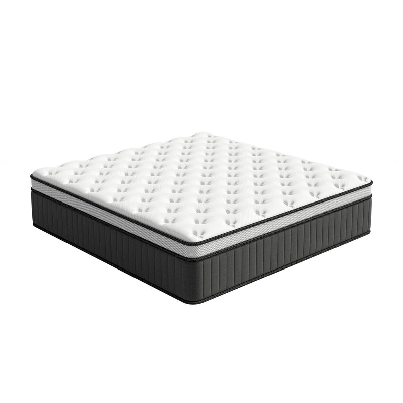 Memory Foam Medium Euro Top Hybrid Mattress (748772) - Twin