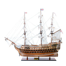 Load image into Gallery viewer, Hand Painted Model Boat (624629) - Light Brown
