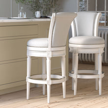 Load image into Gallery viewer, Swivel Barstool With High-Back
