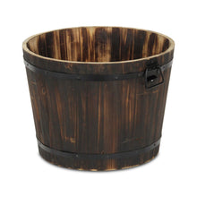 Load image into Gallery viewer, Round Planter Box (638085) - Brown
