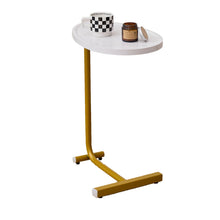 Load image into Gallery viewer, C-Shaped Side Table, Small Sofa Table For Cough, Bedroom
