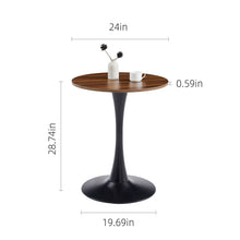 Load image into Gallery viewer, Round Dining Table With Tulip Style Base
